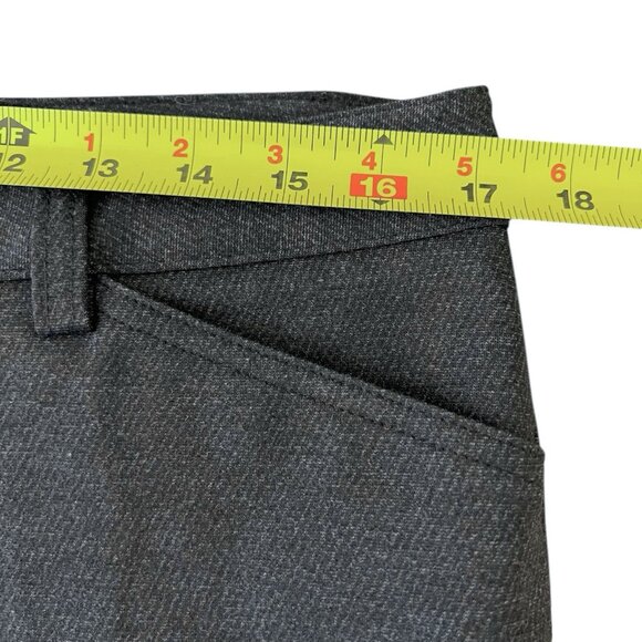 Andrew Marc Women's Stretch Slim Leg Navy Pants Size 12 Mid Rise Regular Fit - Picture 10 of 13